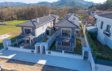 MARMARİS DEĞİRMENYANI’NDA SATILIK 4+1 SIFIR İKİZ VİLLA