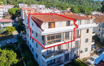 MARMARİS MERKEZDE EMSALSİZ KONUMDA MARİNAYA YÜRÜME MESAFESİNDE SATILIK  4+1 DUBLEKS DAİRE