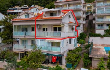 Marmaris Camiavlu’da 4+1 Deniz & Doğa Manzaralı Havuzlu Geniş Dubleks