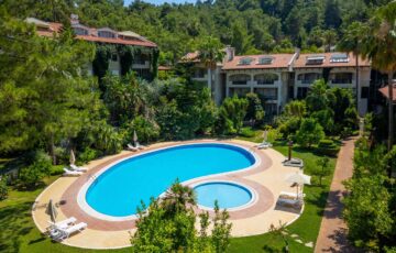 Marmaris Armutalan’da Site İçinde, Satılık Bahçe Dubleks Daire